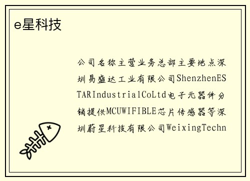 e星科技